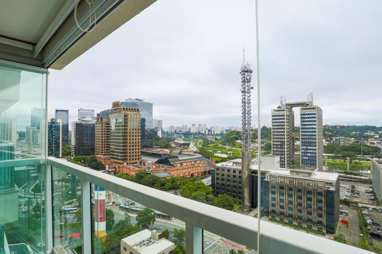 Studio Brooklin Premium Com Piscina Aquecida Apartment เซาเปาโล ภายนอก รูปภาพ