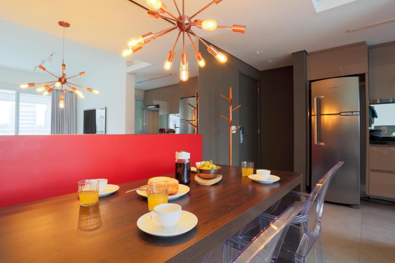 Studio Brooklin Premium Com Piscina Aquecida Apartment เซาเปาโล ภายนอก รูปภาพ