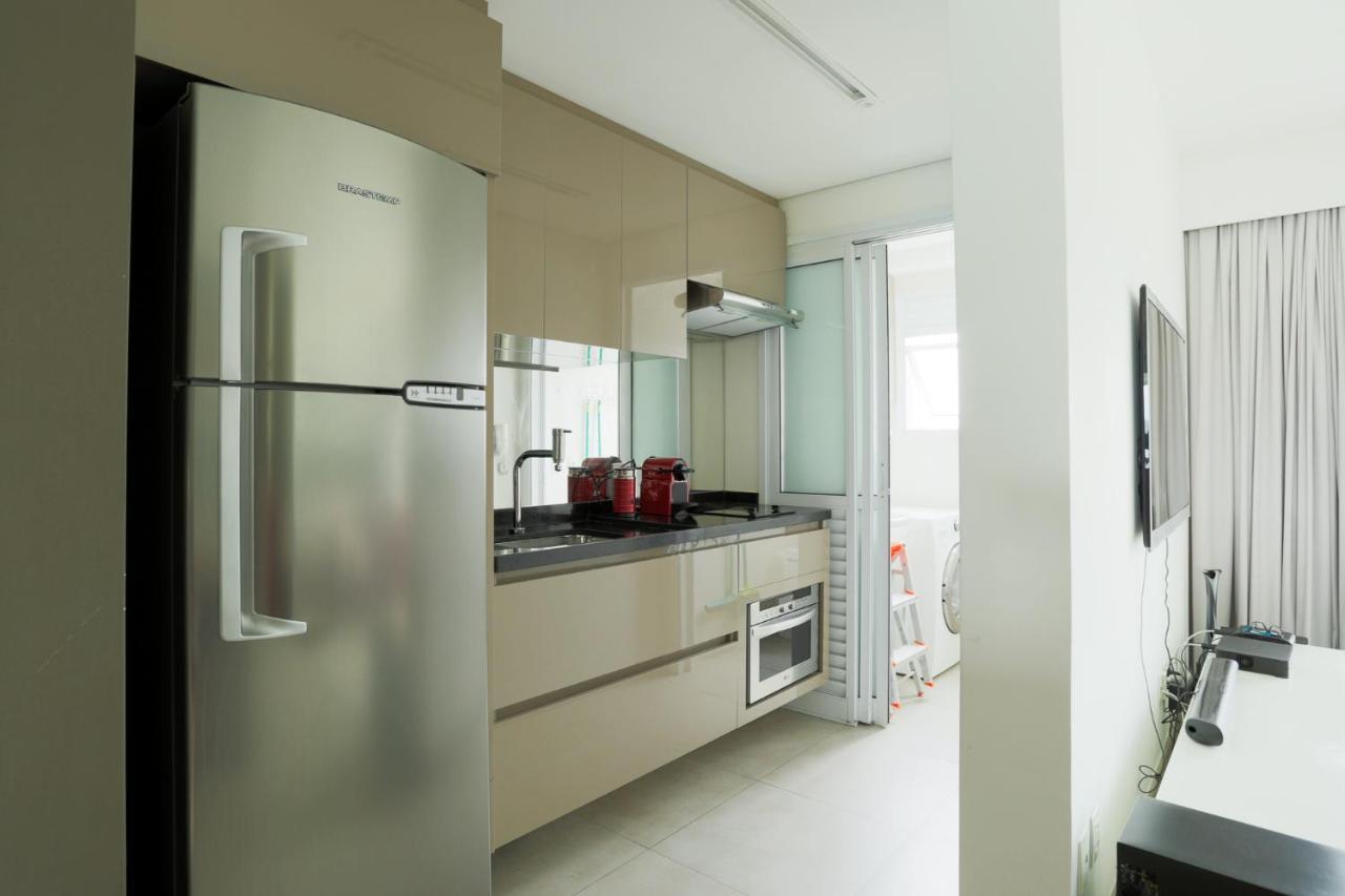 Studio Brooklin Premium Com Piscina Aquecida Apartment เซาเปาโล ภายนอก รูปภาพ